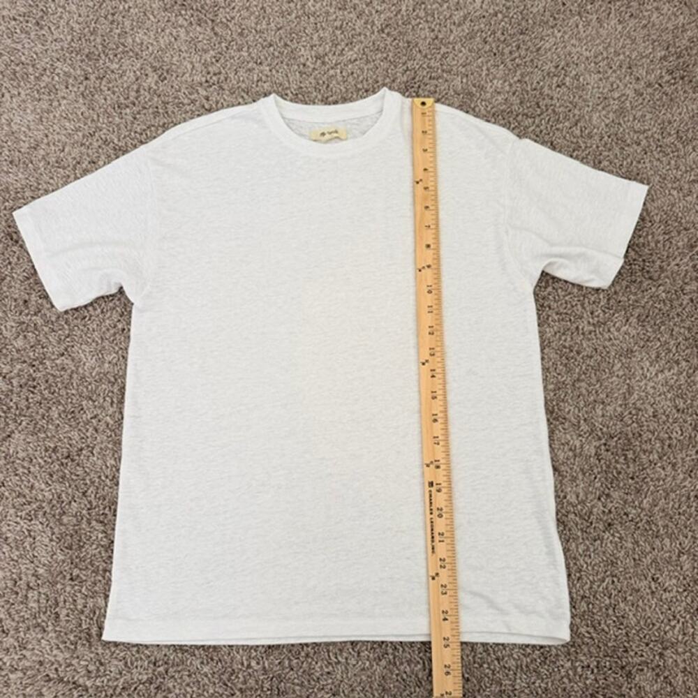 Madewell Tee Shirt Women's Small White Basic Crew Neck Soft Staple Layer - Picture 5 of 7